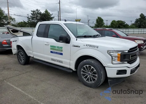 2019 Ford F150 Super Cab из США, поврежденный, VIN 1FTEX1CP1KFB02018